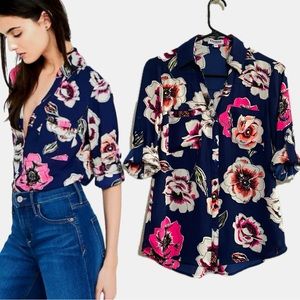 Express Floral Portofino Shirt